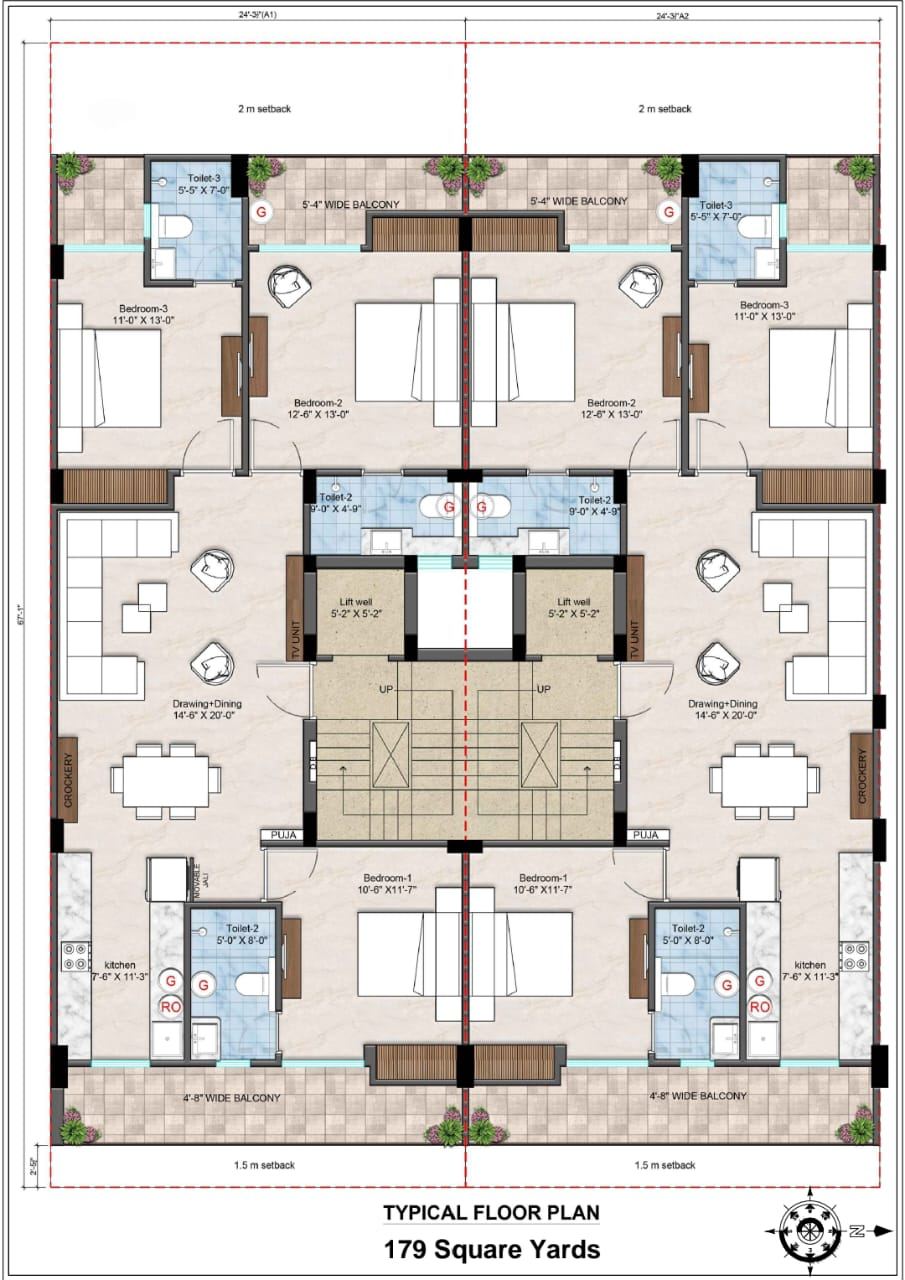 Pitrachaya Dev Floors - Sector 70 SPR Road Gurgaon — thumbnail 7